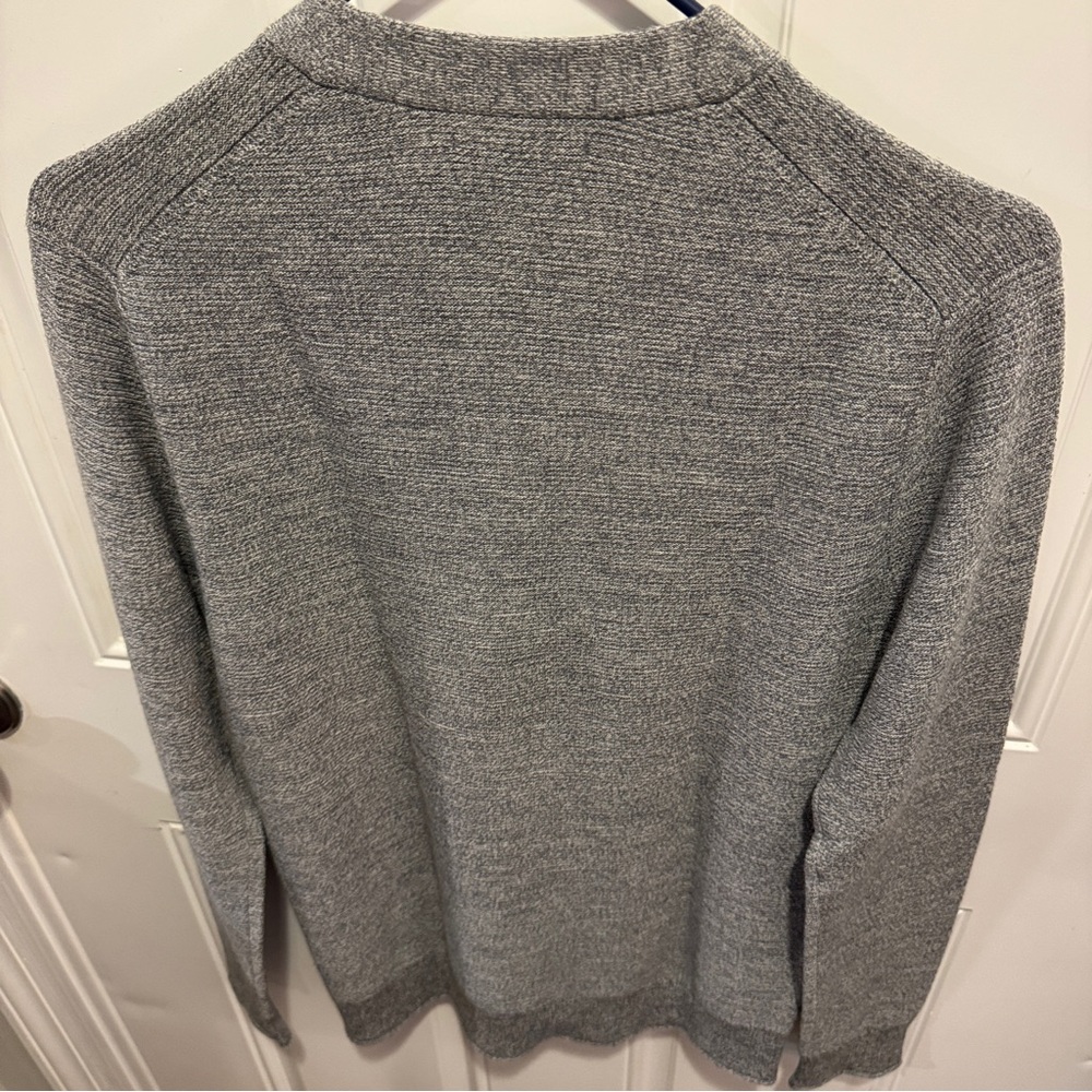 Bonobos Slim Fit 100% Extra Fine Merino Wool Knit Henley Sweater Long Sleeve $98 - Picture 8 of 9